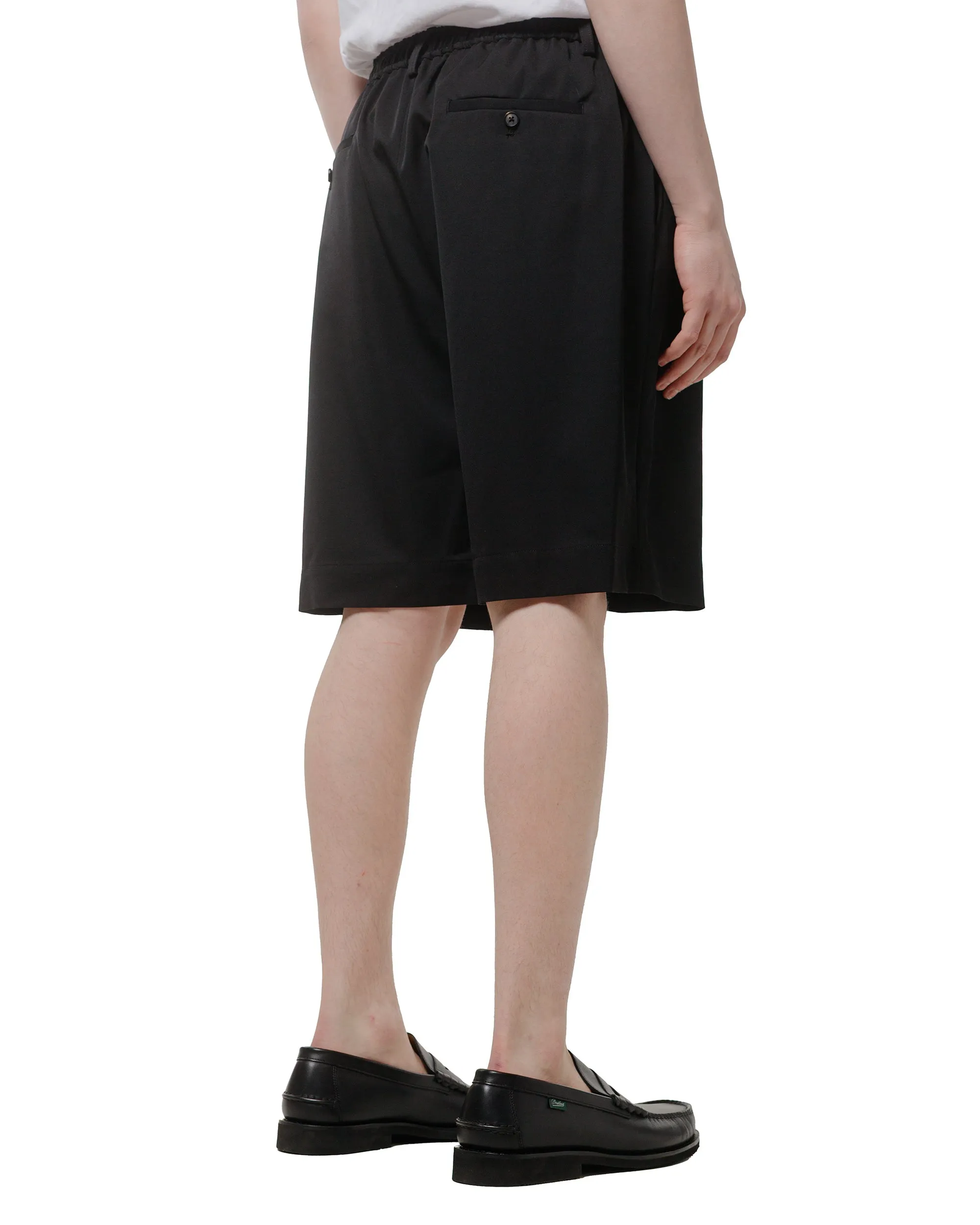 ssstein Wide Easy Short Trousers Black