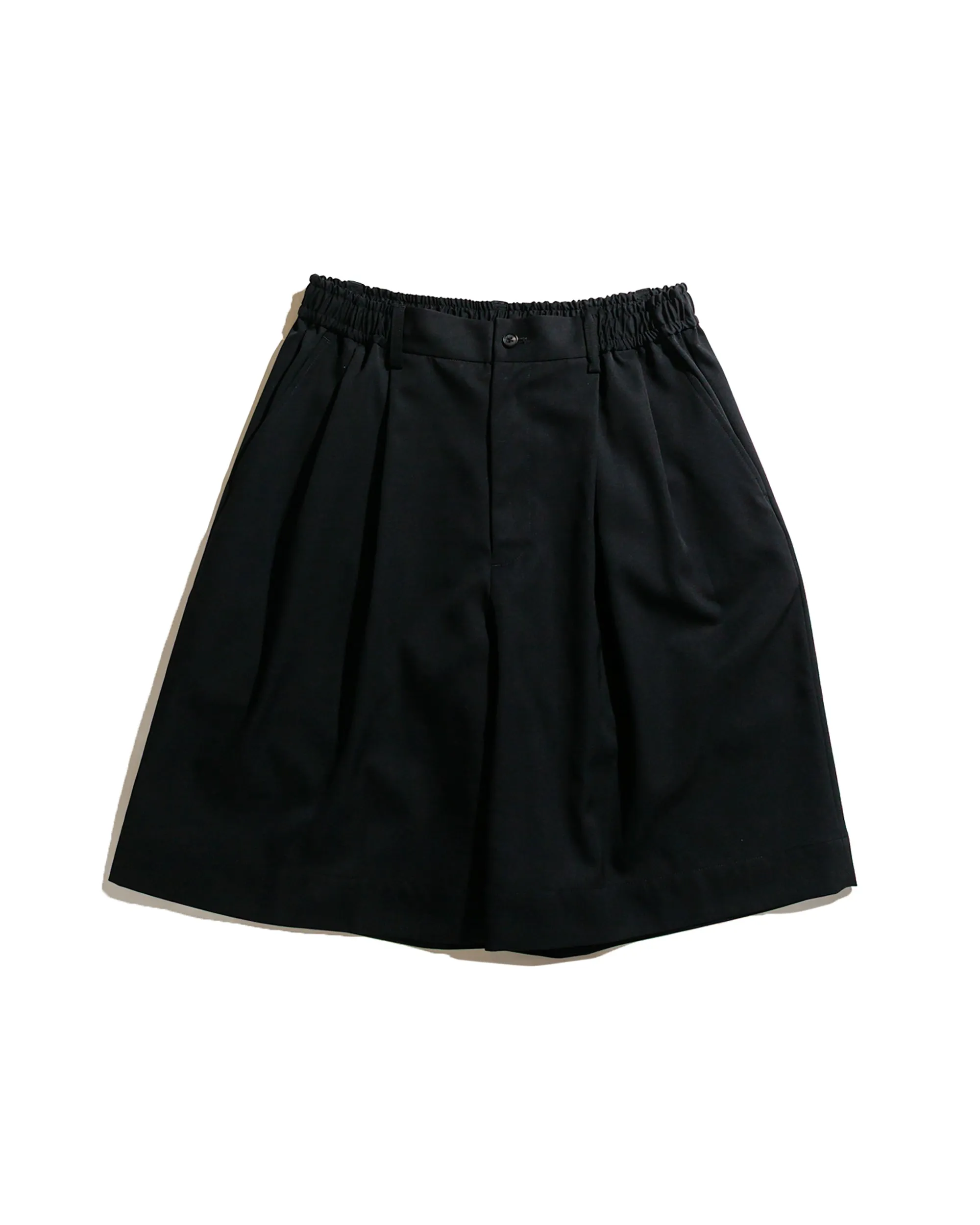 ssstein Wide Easy Short Trousers Black