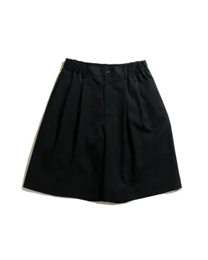 ssstein Wide Easy Short Trousers Black