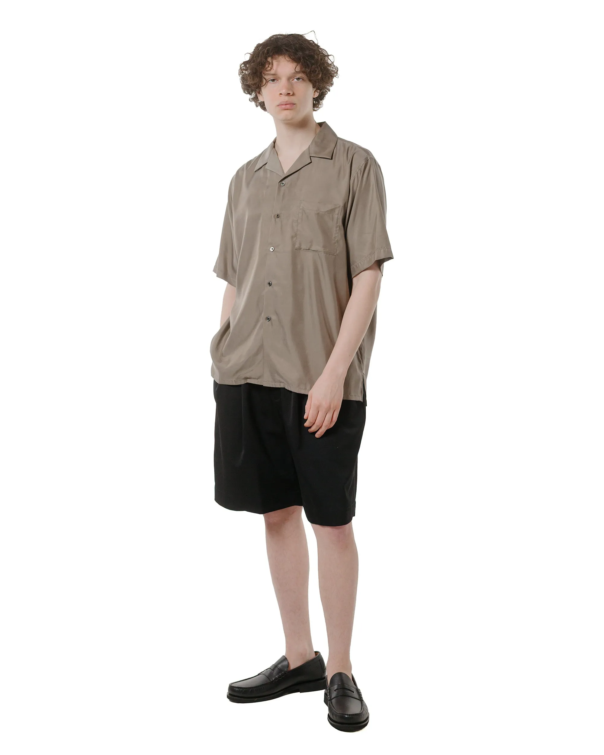 ssstein Wide Easy Short Trousers Black