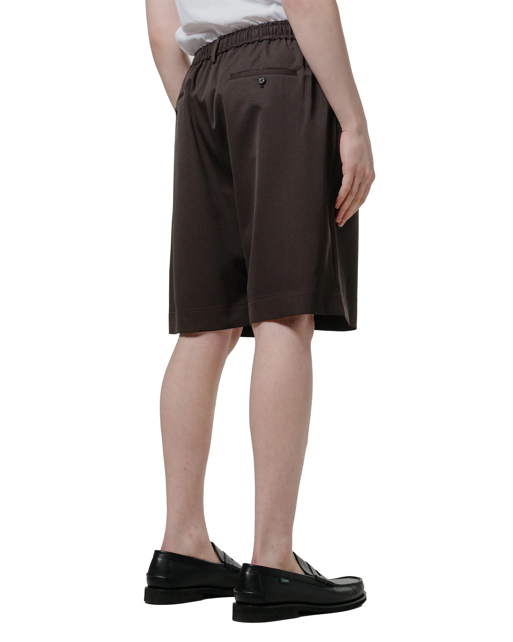 ssstein Wide Easy Short Trousers Grey Khaki