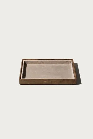 Stackable Jewelry Tray - Beige