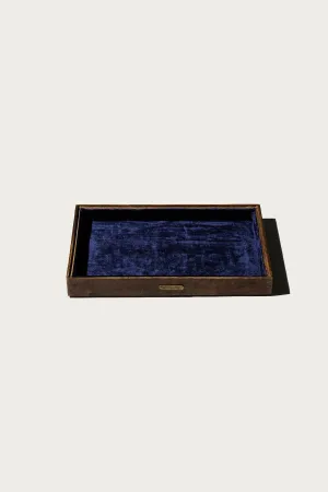 Stackable Jewelry Tray - Navy Blue
