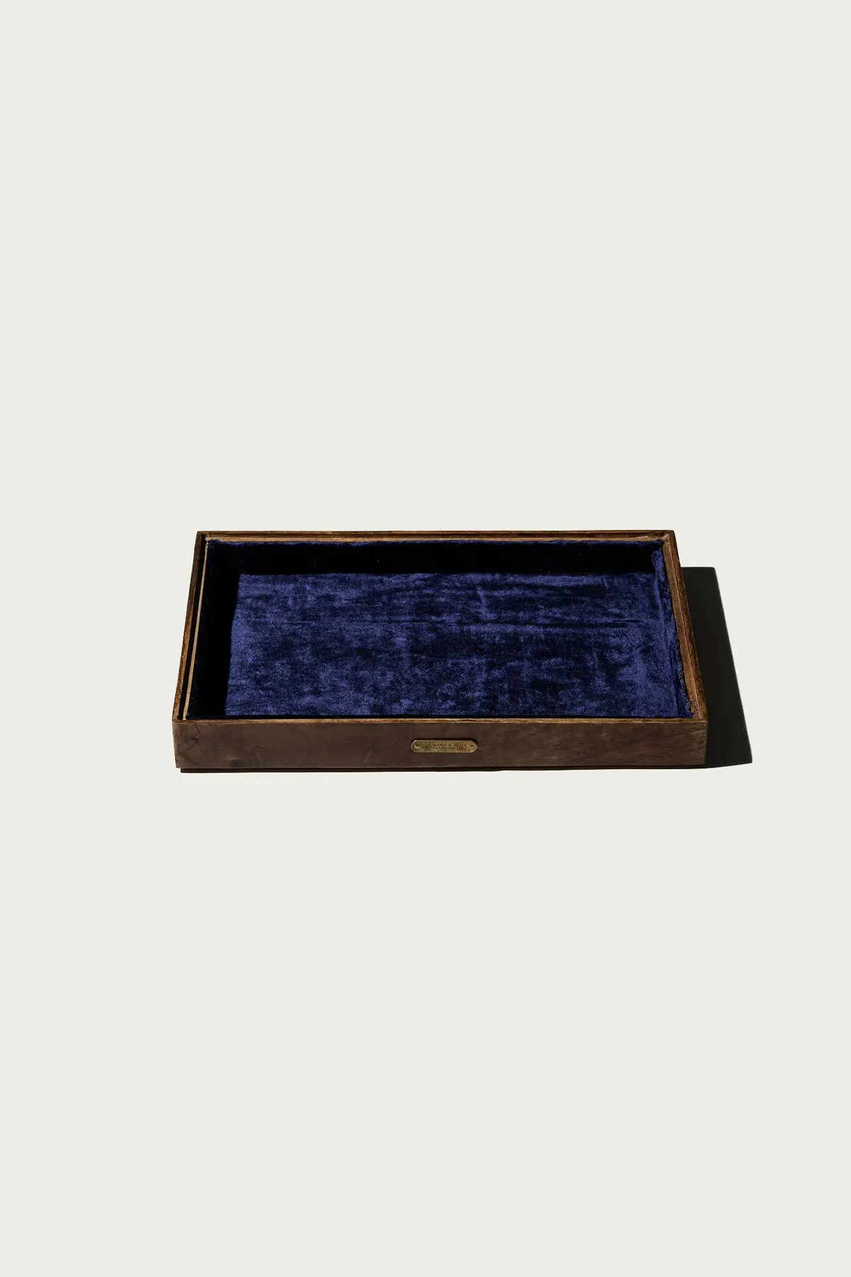 Stackable Jewelry Tray - Navy Blue
