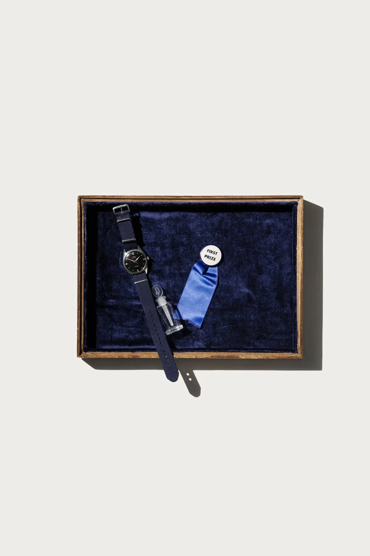 Stackable Jewelry Tray - Navy Blue