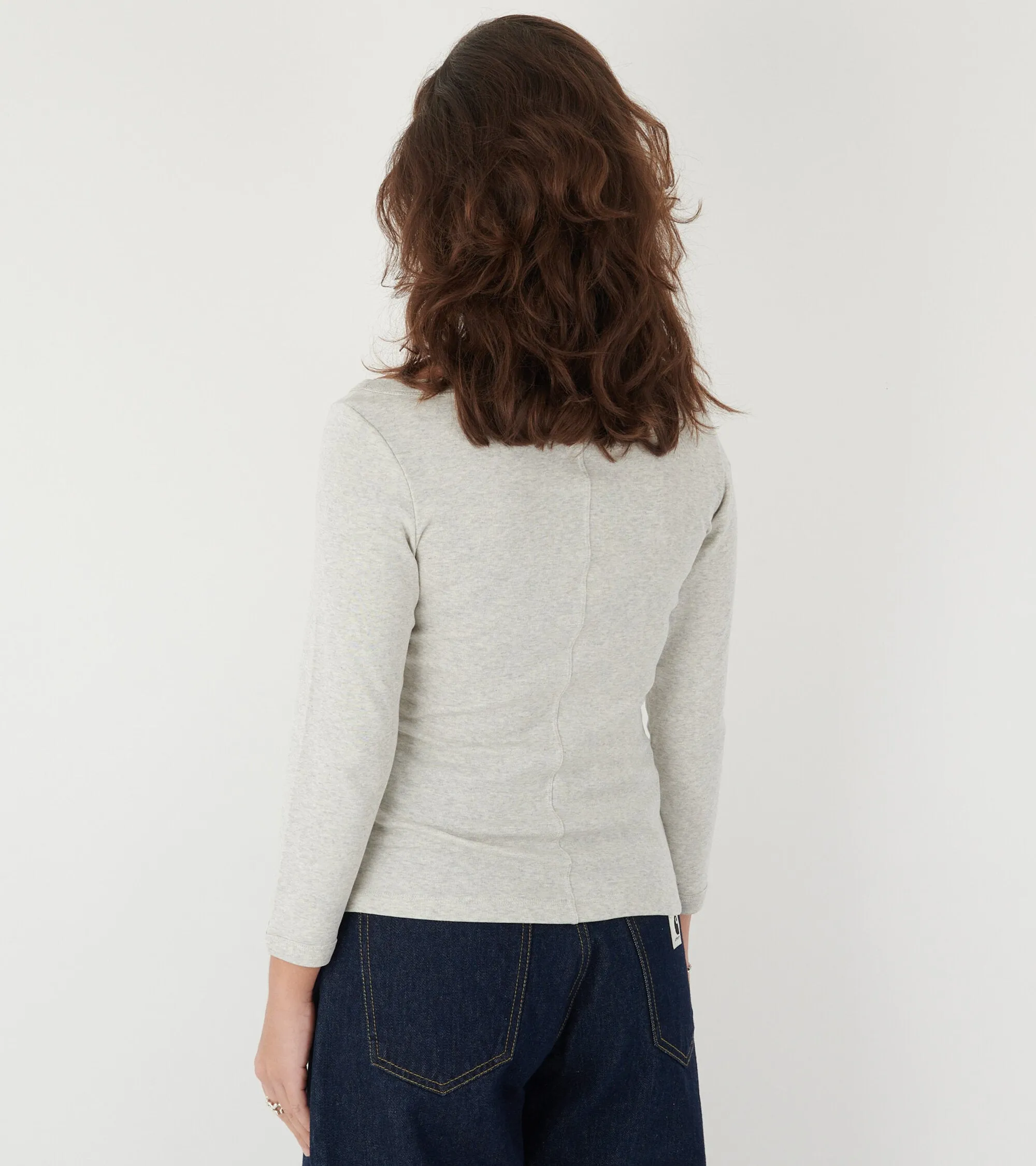 Steffi Tee Heather Grey