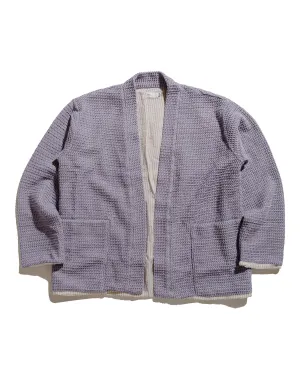 ts(s) Lined Easy Cardigan Cotton/Polyester Russell Knitting Jersey Lavender
