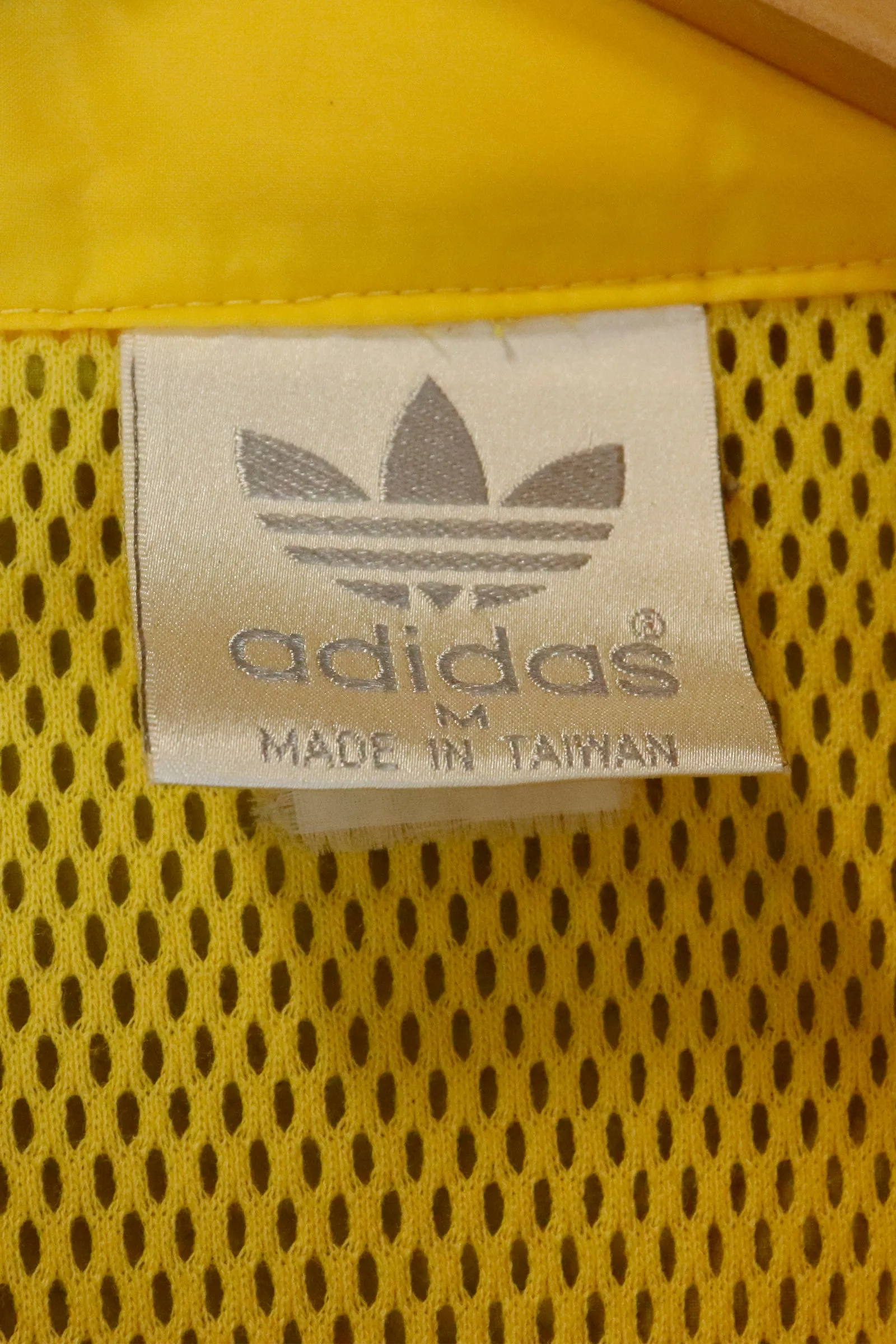 Vintage Adidas Hidden Hood Mesh Windbreaker Sz M