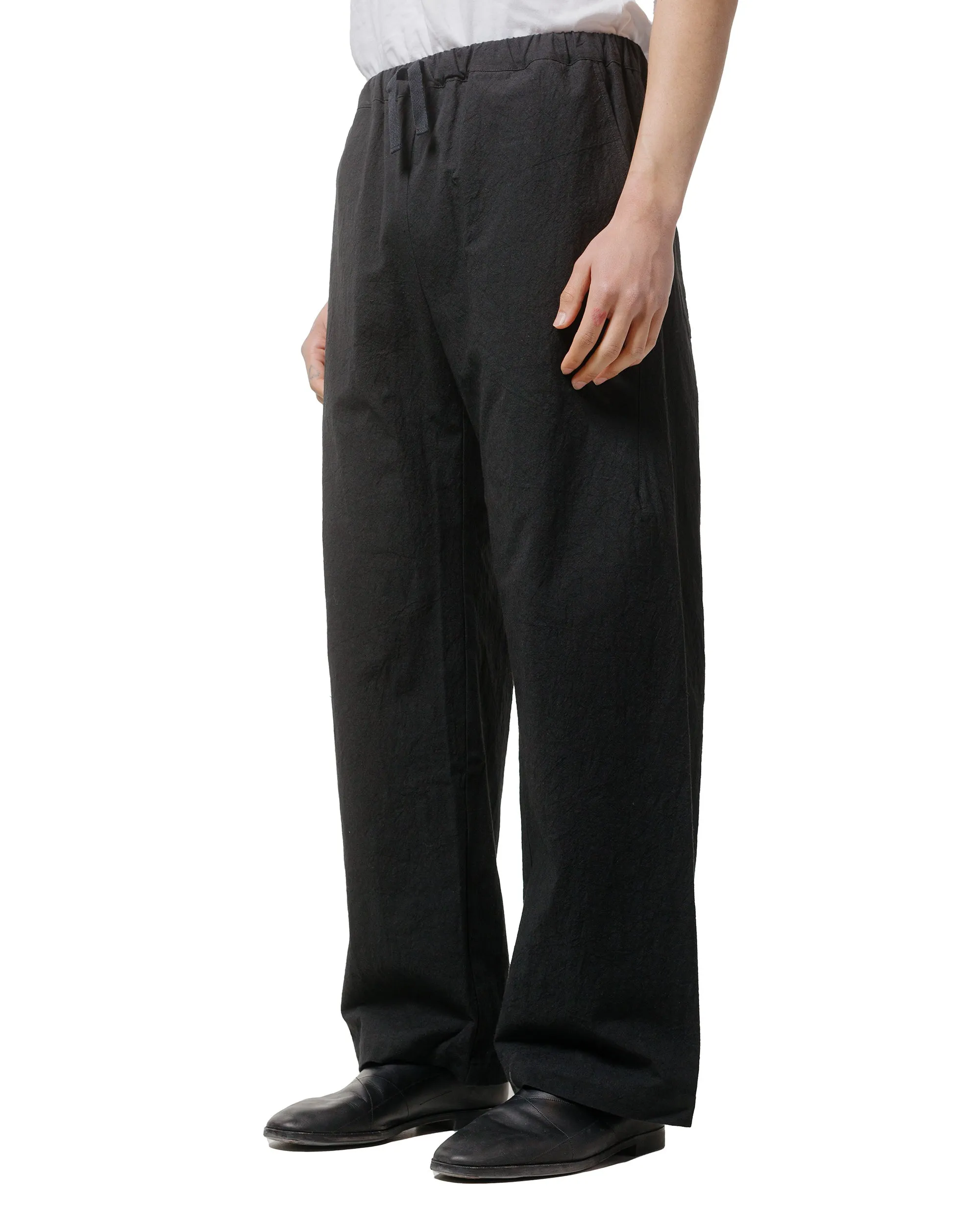 Wanze Easy Pant Cotton Hemp Black