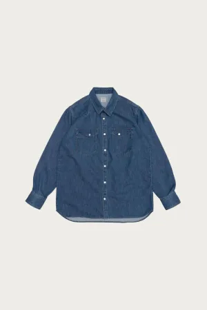 Western Shirt - Indigo