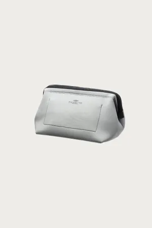 Wired Pouch Large - Light Grey/Orange