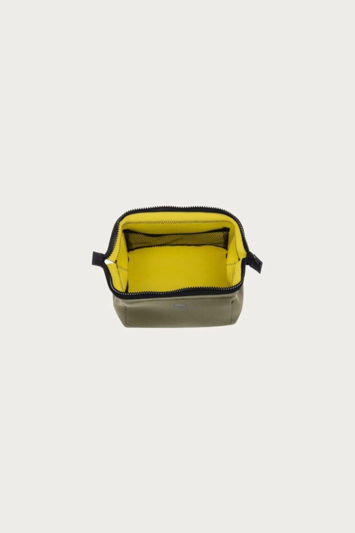 Wired Pouch Small - Olive/Yellow